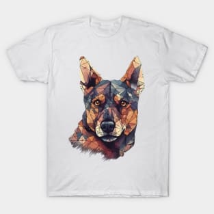 Geometric dog T-Shirt